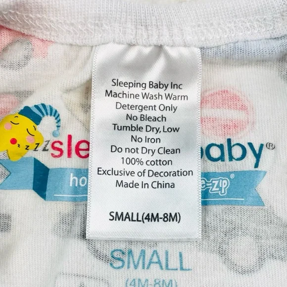 SLEEPING BABY • White/Multi Busy Town Zipadee-Zip Swaddle Transition Sleep Sack - Picture 8 of 13